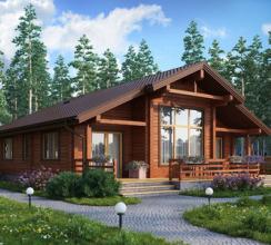 Дома из клееного бруса